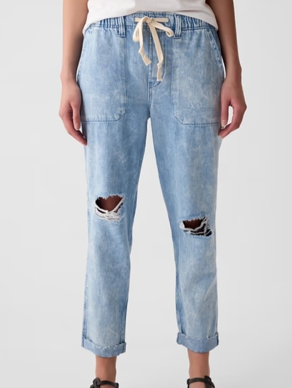 Gap Easy Denim Utility Jeans - Picture 2 of 8